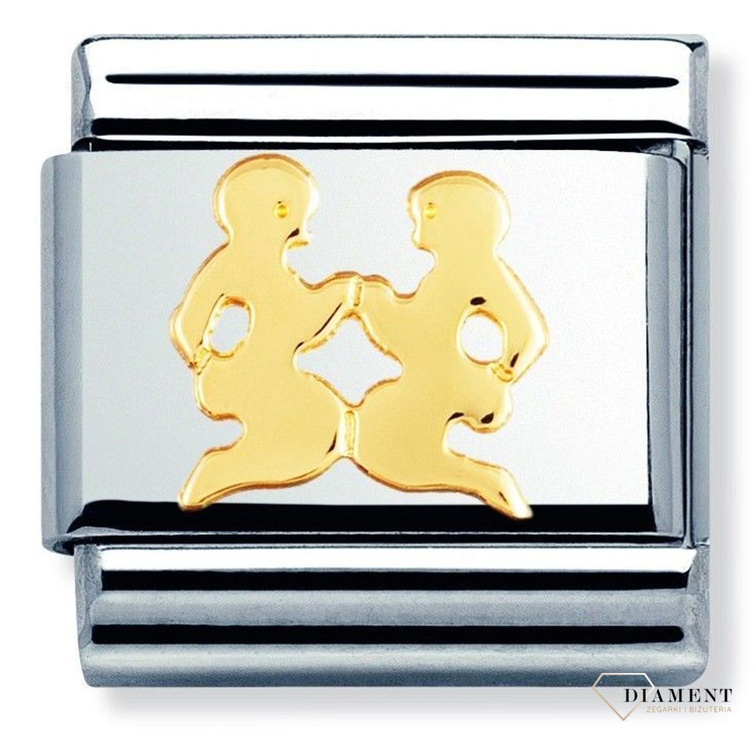 Charms znak zodiaku bliźnięta Nomination 030104 03 biżuteria nomination nomination zawieszki nomination baza.jpg